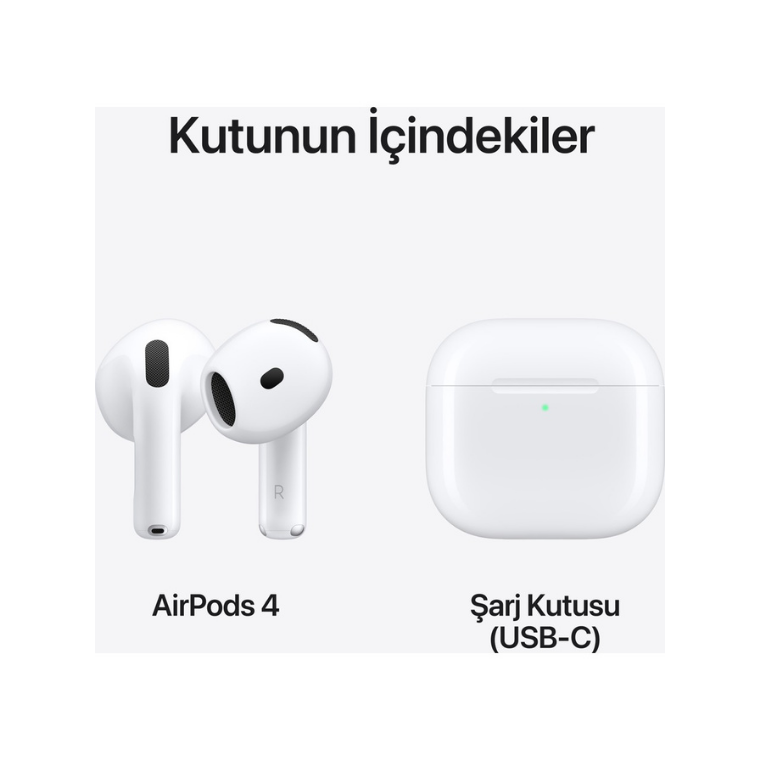 Apple Airpods 4. Nesil (MXP63TU/A)